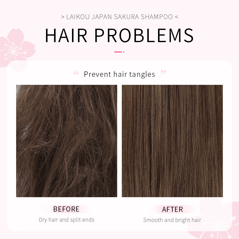 LAIKOU Japan Sakura  Shampoo R - Hair Care Korean Products 评论和价格