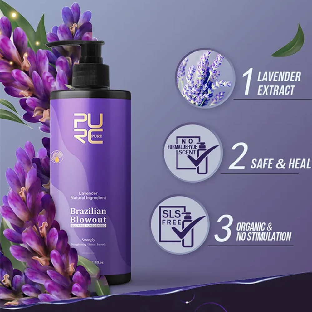 PURC Lavender 12% Brazilian Ke - Hair Care Organic 评论和价格